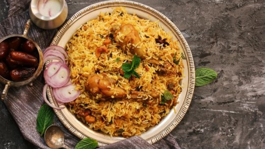 الأرز المنكه